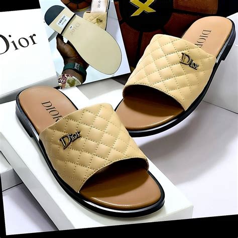 dior platform slippers|Dior slippers for men.